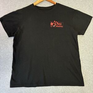World Industries Devil Logo Skate T Shirt Black Mens Medium Streetwear Y2K